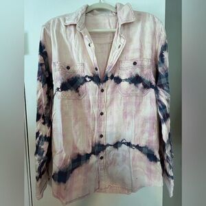Vintage tie died button down